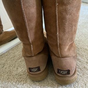 Ugg tall chestnut boots